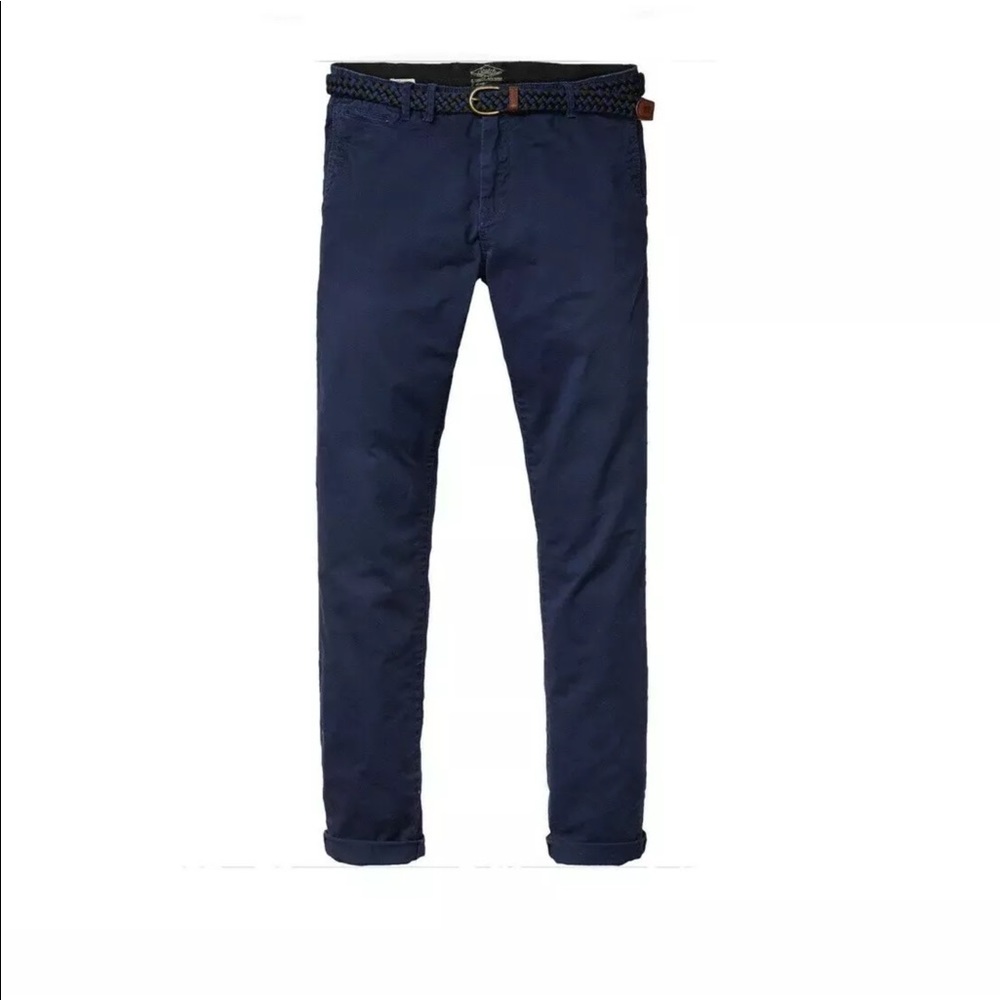 Scotch & Soda Sz 34 Warren Chinos Relaxed Pants